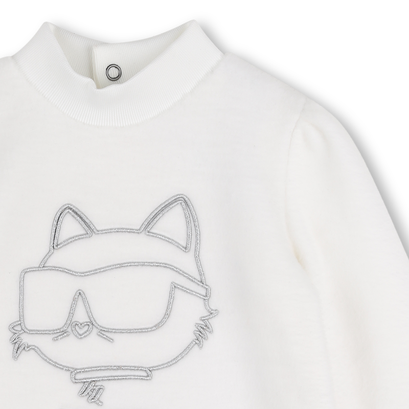 Conjunto de vestido e cal&ccedil;a KARL LAGERFELD KIDS 
                        MENINA