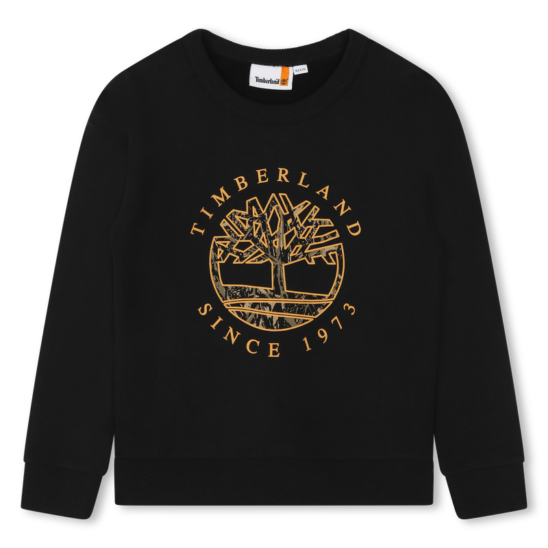 Sweatshirt de molet&atilde;o felpado TIMBERLAND 
                        BOY