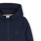 Cardigan  com capuz BOSS 
                    MENINO
