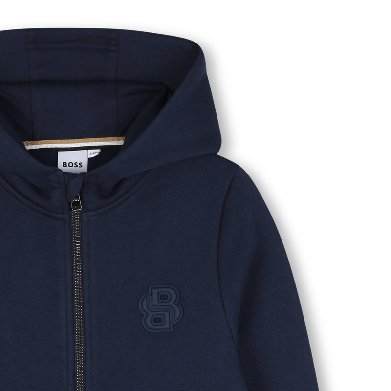 Cardigan  com capuz BOSS 
                        MENINO