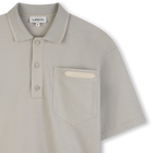 Camisa polo com bordado LANVIN 
                    BOY