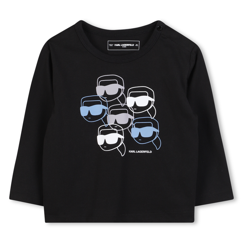 Camiseta de manga comprida KARL LAGERFELD KIDS 
                    BOY