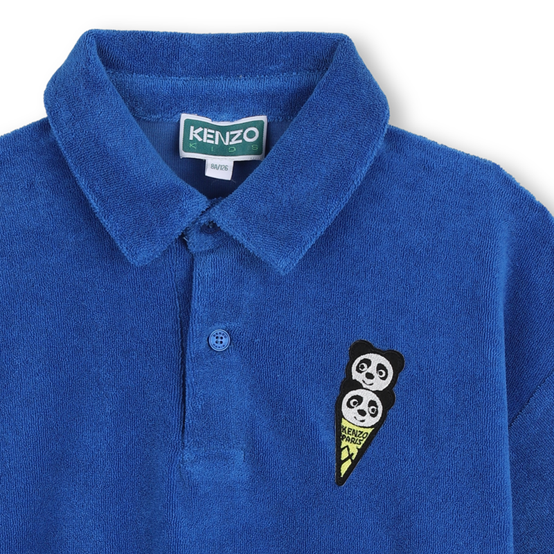 CAMISA POLO COM TECIDO ABSORVENTE KENZO KIDS 
                        UNISEX
